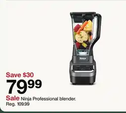 Target Ninja Professional blender offer
