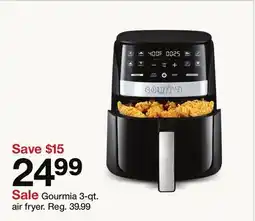 Target Gourmia 3-qt. air fryer offer