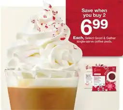 Target Select Good & Gather single-serve coffee pods offer