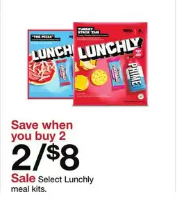 Target Select Lunchly meal kits offer
