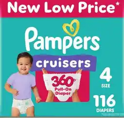 Target Pampers Cruisers 360º 116-ct diapers offer