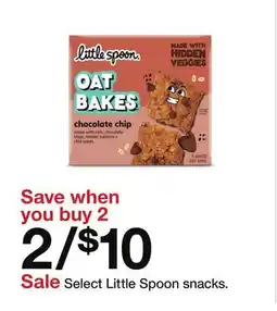 Target Select Little Spoon snacks offer