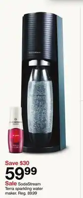 Target SodaStream Terra sparkling water maker offer