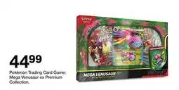 Target Pokémon Trading Card Game: Mega Venusaur ex Premium Collection offer