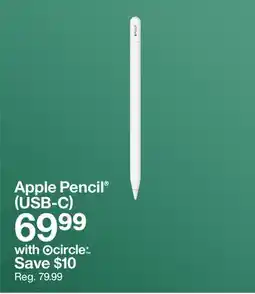 Target Apple Pencil (USB-C) offer
