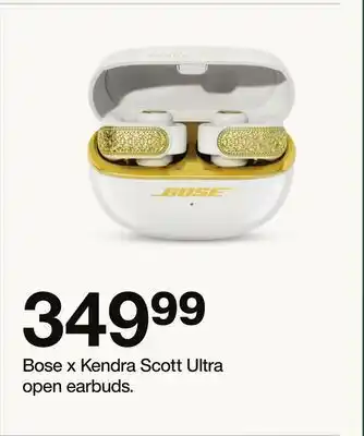 Target Bose x Kendra Scott Ultra open earbuds offer