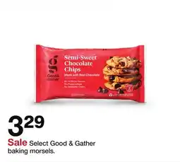 Target Select Good & Gather baking morsels offer