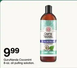 Target GuruNanda Cocomint 8-oz. oil pulling solution offer