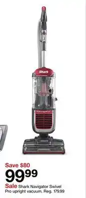 Target Shark Navigator Swivel Pro upright vacuum offer