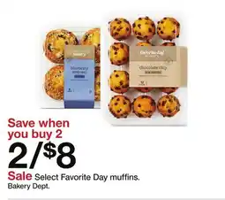 Target Select Favorite Day muffins offer