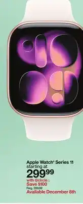 Target Apple Watch Series 11 offer
