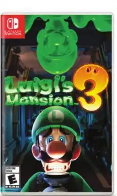 Target Nintendo Switch games Luigi's Mansion 3 offer