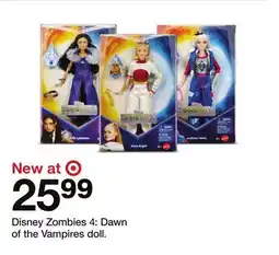 Target Disney Zombies Dawn of the Vampires doll offer