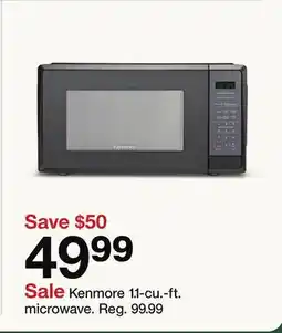 Target Kenmore 1.1-cu.-ft. microwave offer