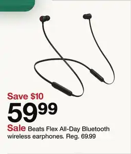 Target Beats Flex All-Day Bluetooth wireless earphones offer