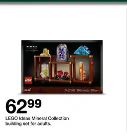 Target LEGO Ideas Mineral Collection offer
