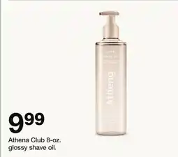 Target Athena Club 8-oz. glossy shave oil offer