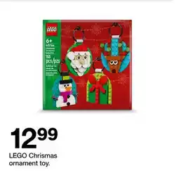 Target LEGO Chrismas ornament toy offer