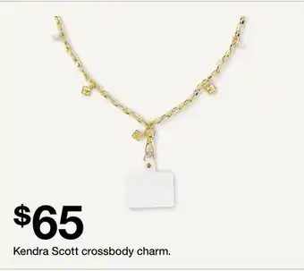 Target Kendra Scott crossbody charm offer