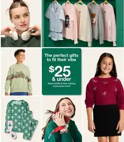 Target Select toddler & kids' clothing, accessories & tech offer