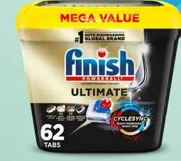 Target Finish Powerball Ultimate 62-ct. dishwasher detergent tabs offer