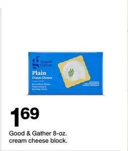 Target Good & Gather 8-oz. cream cheese block offer