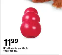 Target KONG medium refillable chew dog toy offer