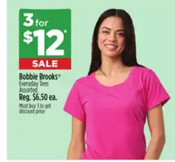 Dollar General Bobbie Brooks Everyday Tees offer