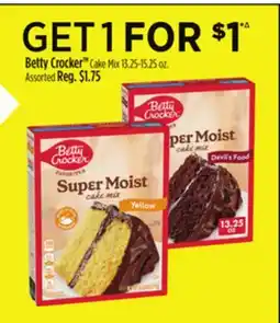 Dollar General Betty Crocker Cake Mix offer