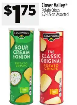 Dollar General Clover Valley Potato Crisps offer