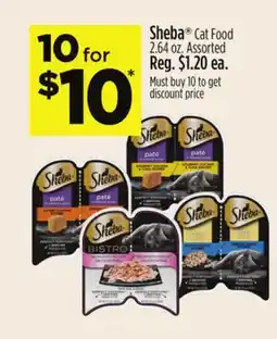 Dollar General Sheba Cat Food offer