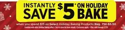 Dollar General Holiday Baking Products offer