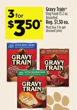 Dollar General Gravy Train Dog Food offer