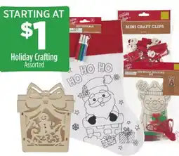 Dollar General Holiday Crafting offer
