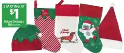 Dollar General Holiday Stockings or Hats offer