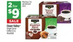Dollar General Clover Valley Single Serve Coffee offer