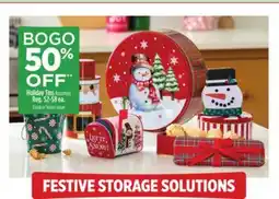 Dollar General Holiday Tins offer