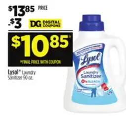 Dollar General Lysol Laundry Sanitizer offer