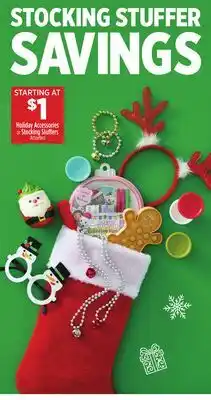 Dollar General Holiday Accessories or Stocking offer