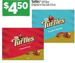 Dollar General Turtles Gift Box Original or Sea Salt offer