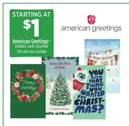 Dollar General American Greetings Holiday Cards offer