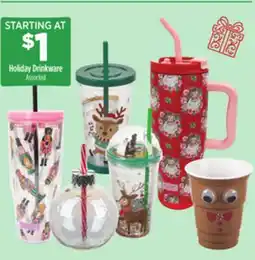Dollar General Holiday Drinkware offer
