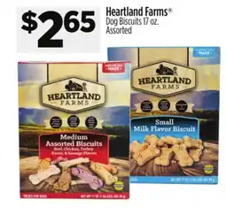 Dollar General Heartland Farms Dog Biscuits offer