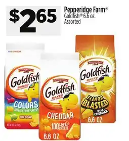 Dollar General Pepperidge Farm Goldfish offer