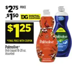 Dollar General Palmolive Dish Liquid offer