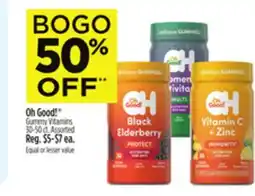 Dollar General Oh Good! Gummy Vitamins offer