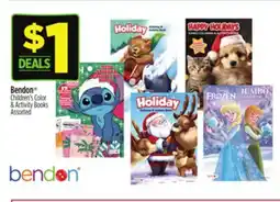 Dollar General Bendon Children's Color & Activity Books offer
