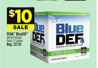 Dollar General PEAK BlueDEF Diesel Exhaust Fluid offer