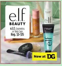 Dollar General e. l. f. Cosmetics or Skin Care offer