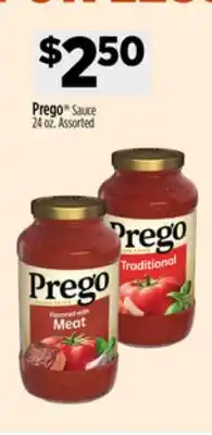 Dollar General Prego Sauce offer